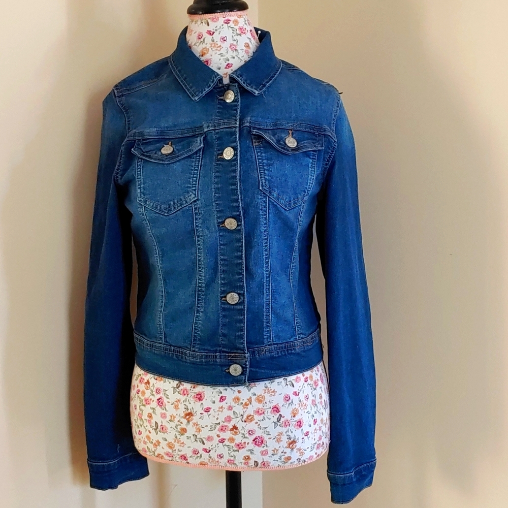 Basic Denim Wax Jean Jacket
